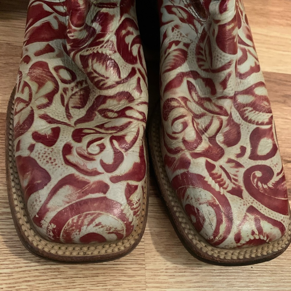 Dan Post Rose Square Toe Boots - image 2